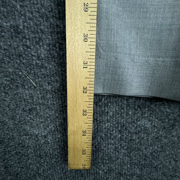 **SOLD**Theory Suit Mens Jacket 44R Pants 38W 2PC Gray Wool Blend XYLO - Picture 15 of 15